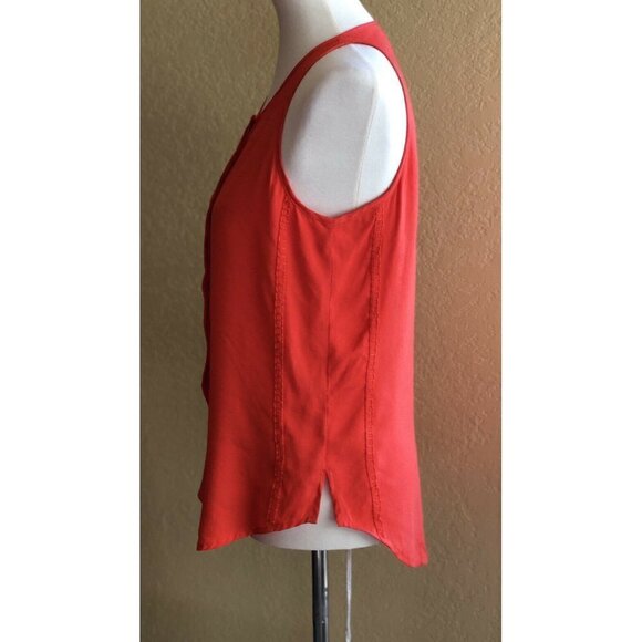 PJK Paterson J.Kincaid OraSol Hutchinson Shirt Tail Tank Top Size S PT19321372JK - Picture 9 of 10